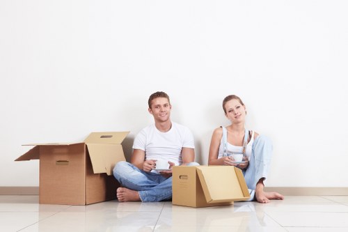 Business inventory stored safely in an Eltham storage unit