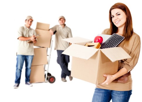 House movers carrying furniture during an Eltham relocation