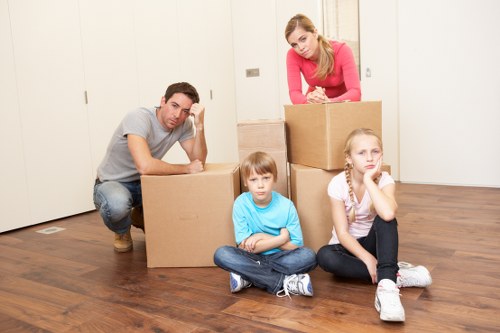 Professional movers handling a short-distance relocation in Eltham